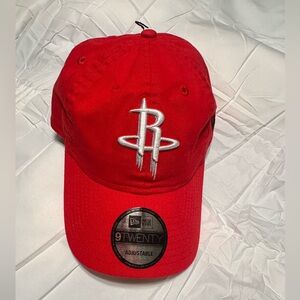 New Era Red and Black Cap